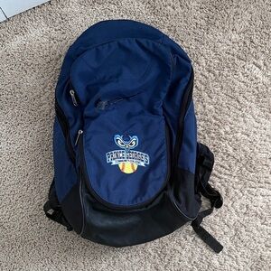 Blue and Black Sporks BackpackPGCC SOFTBALL